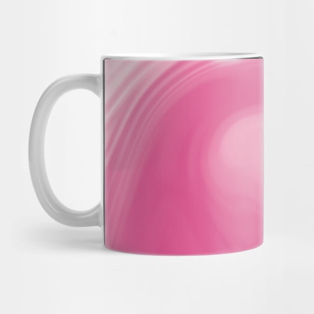 Pink and White Swirl Abstract Blur by Trippycollage